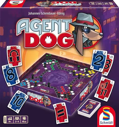 Schmidt Spiele Agent Dog - Spannendes Strategiespiel für ganze Familie