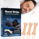 LABEHOLD Schnarchstopper Nasenpflaster Schnarchen - 60 Stück Nasal Strips Besser Atmen Nose-Strips