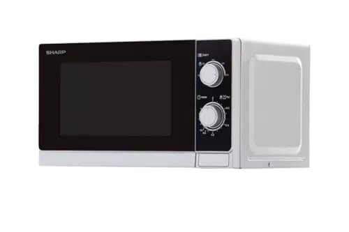 Sharp R200INW Solo-Mikrowelle 20 L 800 W 5 Leistungsstufen mit Timer