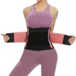 SIHOHAN Bauchweg Gürtel – Verstellbarer Fitness Waist Trainer für Herren und Damen