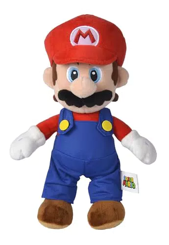 Simba 109231011 - Super Mario Luigi Plüschfigur, 30cm