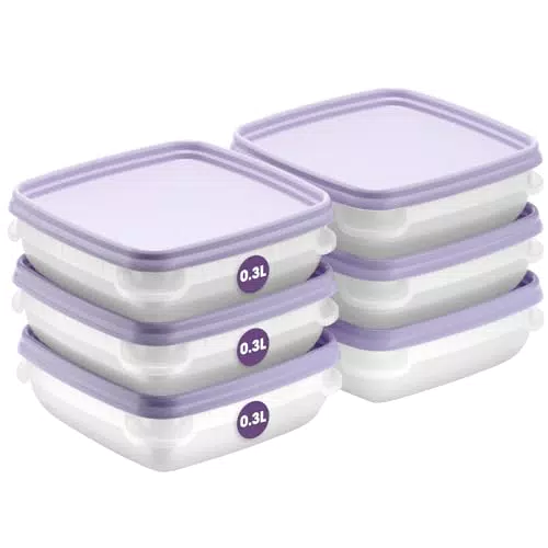 SmartStore Frischhaltedosen mit Deckel – BPA-freie Kühlschrank Organizer für Meal Prep
