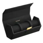 SONGMICS Uhrenbox Ronne - Hexagonale Uhrenrolle mit verstecktem Stauraum