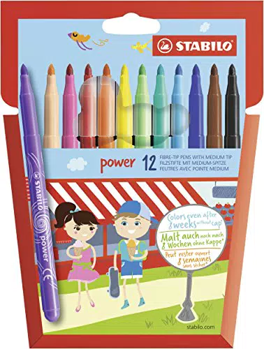 STABILO Filzstifte Power – Hochwertige Markierstifte für kreative Projekte