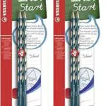 STABILO EASYgraph Dreikant-Bleistift für Rechtshänder, Härtegrad HB