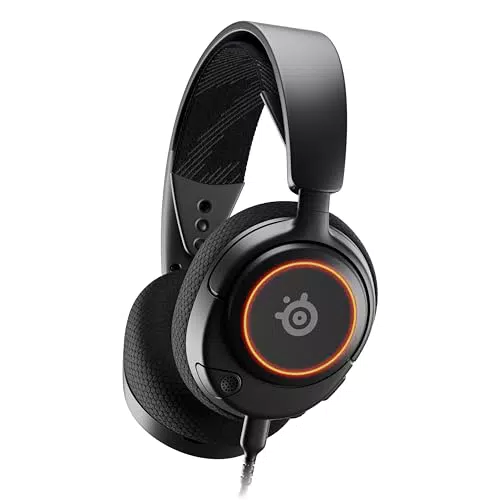 SteelSeries Arctis Nova 3 Gaming-Headset – Hi-Fi, 360° Surround-Sound, RGB