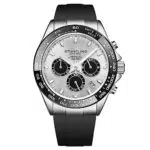 Stuhrling Aquamaster Quarz-Chronograph mit Keramiklünette und wasserdichtem Gehäuse