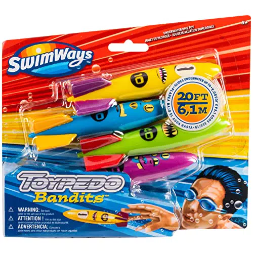 SwimWays ToyPedo Bandits - Tauchspielzeug für Kinder ab 5 Jahren