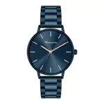 Tamaris Damen analog Quarz Uhr mit Edelstahl Armband TT-0117-MQ