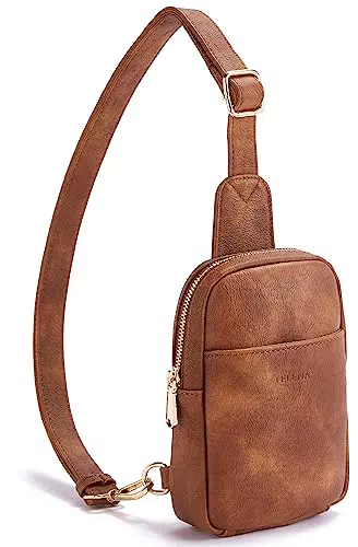 Telena Bauchtasche Damen, Durchsichtig Tasche Transparente Crossbody Bag Umhängetasche Klein Brusttasche für Frauen Stylisch Sling Bag
