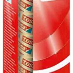 tesafilm transparent - Transparentes Klebeband mit starker Haftung - alterungsbeständig und reißfest - 10 m x 19 mm - 1er Pack