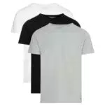 Tommy Hilfiger Herren T-Shirts Kurzarm V-Ausschnitt Stretch