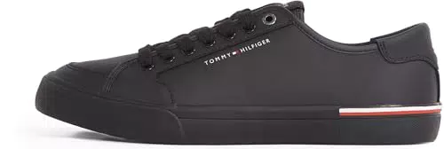 Tommy Hilfiger Herren Vulcanized Sneaker Core Corporate Leather Low Top
