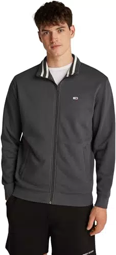 Tommy Jeans Herren Sweatshirt mit Reißverschluss im Regular Fit