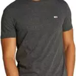 Tommy Jeans Herren T-Shirt Kurzarm mit Rundhalsausschnitt