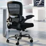 TRALT Ergonomischer Bürostuhl mit Rollen - Höhenverstellbarer Schreibtischstuhl