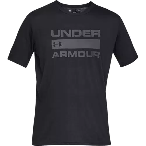 Under Armour Herren UA TEAM ISSUE WORDMARK, atmungsaktives Sportshirt