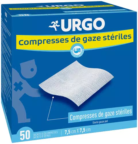 Urgo Sterile Kompressen 7,5 x 7,5 cm – Effektiver Wundschutz für Ihre Gesundheit
