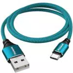 Samsung USB C Kabel 2m 3.1A Schnellladung und Synchronisation für Smartphones