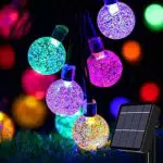 Useber Solar Lichterkette Außen und Innen - Wasserdicht mit 8 Modi für Garten und Balkon