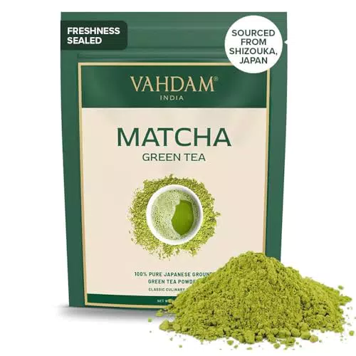 VAHDAM Matcha Pulver – Authentisches japanisches Matcha für Latte und Smoothies
