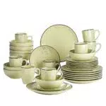 Vancasso Kombiservice Set Navia – Vintage Geschirrset aus Steingut