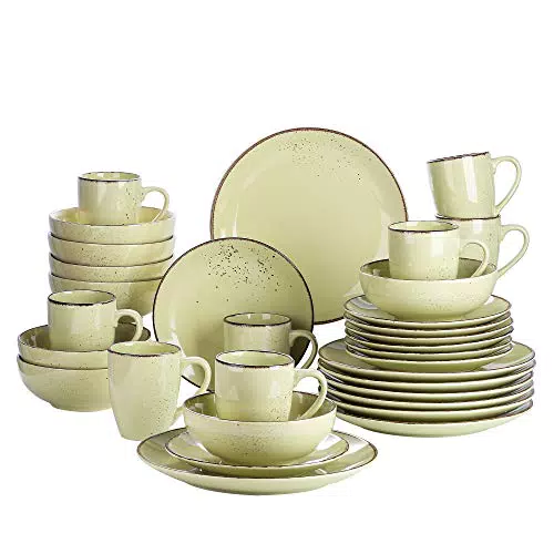 Vancasso Kombiservice Set Navia – Vintage Geschirrset aus Steingut