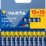 VARTA Longlife Power AAA Batterien, Alkaline 1,5V, ideal für Spielzeug und Technik