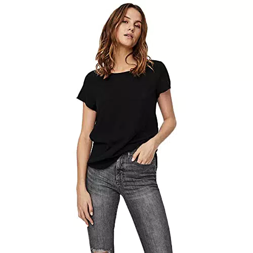 VERO MODA Vmbecca Plain Top T-Shirt für Damen