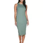VERO MODA Damen Vmlavender Sl Calf Dress VMA Noos Kleid