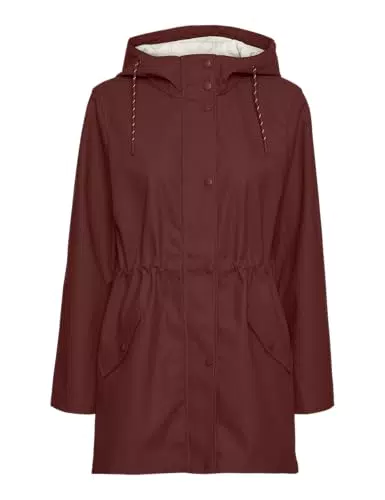 VERO MODA Damen Vmmalou Coated Jacket Noos Kurzjacke