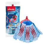 Vileda SuperMocio 3Action Ersatz-Moppkopf für versiegelte Hartböden
