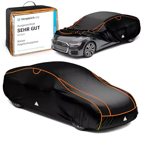 WALSER Hagelschutz Abdeckplane Auto, TÜV geprüfte Perma Protect Autogarage