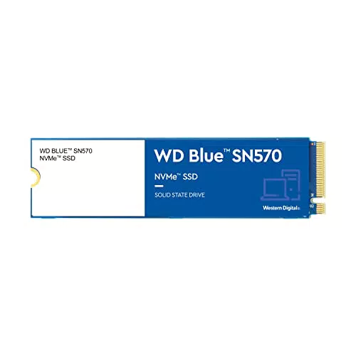 WD Blue SN580 NVMe SSD 1 TB - PCIe Gen4 x4, bis zu 4.150 MB/s Lesen