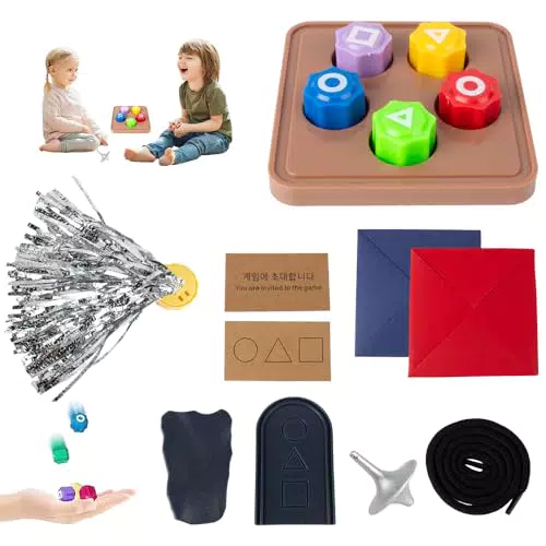 WDKXCN Gonggi Spielset – Traditionelles koreanisches Hand-Augen-Koordination Spielzeug