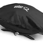 Weber Grillabdeckhaube für Q100 / 1000 / 120 / 1200 / 140 / 1400 Modelle – atmungsaktiv und wetterbeständig