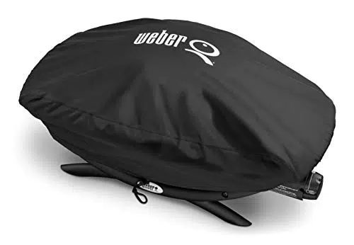 Weber Grillabdeckhaube für Q100 / 1000 / 120 / 1200 / 140 / 1400 Modelle – atmungsaktiv und wetterbeständig