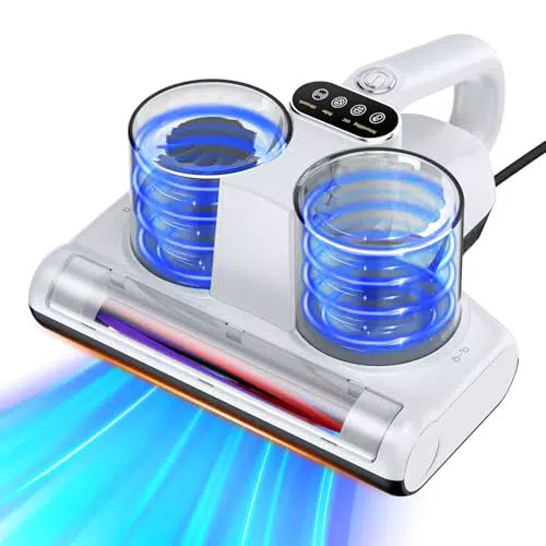 YUFAC Milbensauger für Matratzen mit UV-Licht und HEPA-Filter, 500W