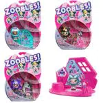 Zoobles Z-Girlz Sammelfigur mit Verwandlungsmechanismus und Überraschungsspielplatz