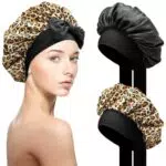 Satin Haarhaube für Damen – Nachtmütze zum Schlafen für lockiges Haar