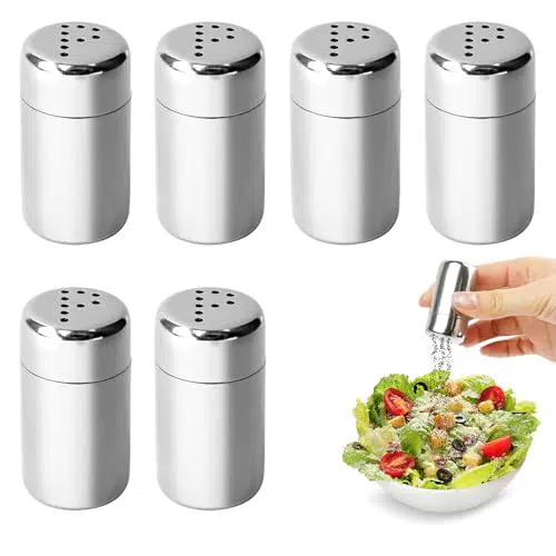 Edelstahl Mini Salzstreuer für Camping und Grill im Freien