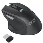 Acer Kabellose Ergonomische Maus mit 800/1200/1600 DPI und USB-Empfänger