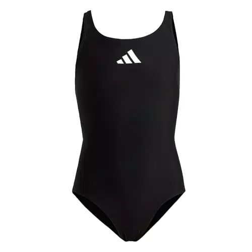adidas Mädchen Solid Small Logo Badeanzug