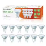 Alusso GU10 LED 5W 550lm, Ersetzt 70W Halogen, Abstrahlwinkel 36° Spot