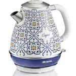 Ariete Wasserkocher Capri, 1,7 L, 360° Basis, Edelstahlgehäuse, 2000 W