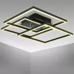 B.K.Licht LED Deckenlampe schwenkbar, 40 Watt, 4000 Lumen, vielseitig einsetzbar
