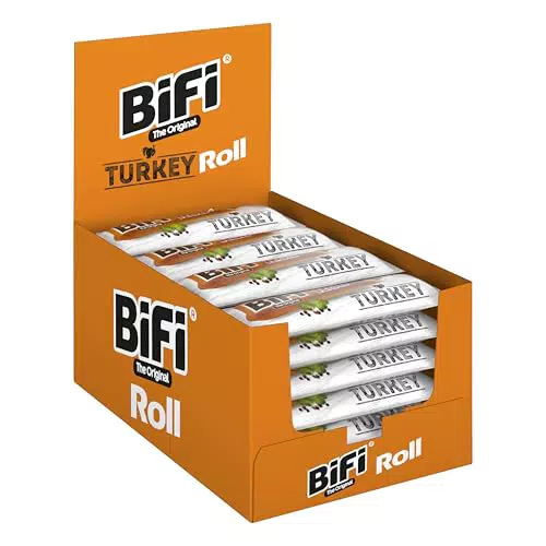 BiFi Roll Truthahn – Herzhafter Salami Fleischsnack im Teigmantel für unterwegs