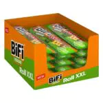 BiFi Veggie Roll – Vegetarischer Wurstsnack für Unterwegs mit Pfeffer und Knoblauch
