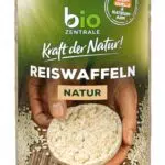 biozentrale Bio Reiswaffeln Natur - Vegane, glutenfreie Ballaststoffquelle mit Sesam