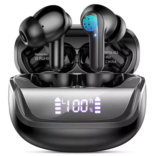 Bluetooth Kopfhörer – Kabellose 3D HiFi Stereo In-Ear mit ENC Noise Cancelling & IP7